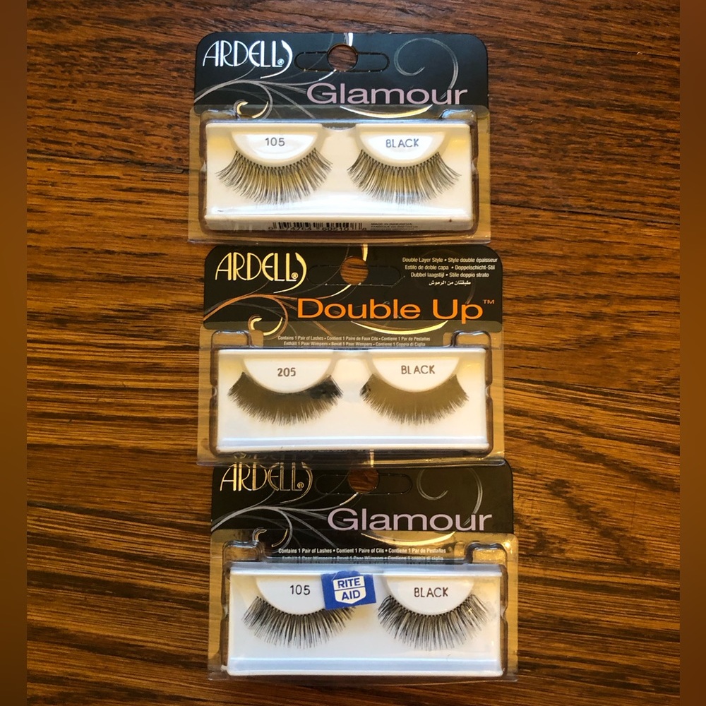 ARDELL Glamour 105 and Double Up 205 Lashes